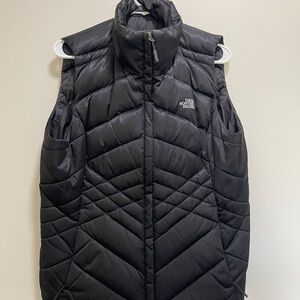 The North Face Black Down Quilted Vest